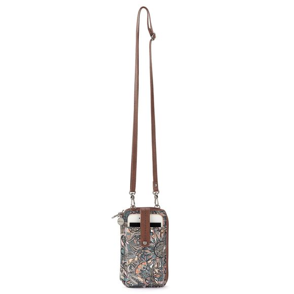 Salinas Smartphone Crossbody In Eco-Twill, Removable Adjustable Crossbody C ;) - Picture 1 of 6